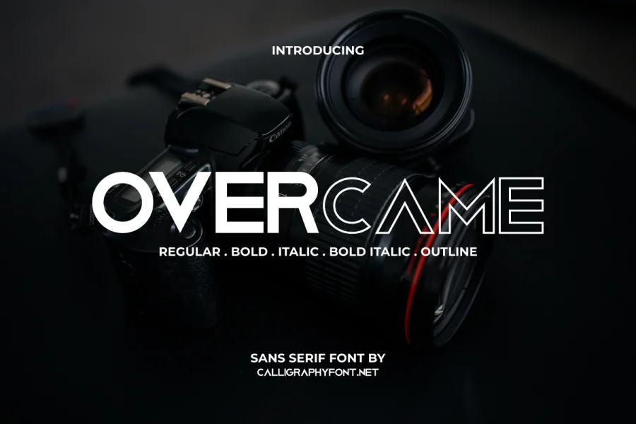 Overcame Demo Font Family