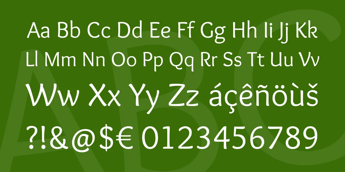 Overlock Font Family preview 4