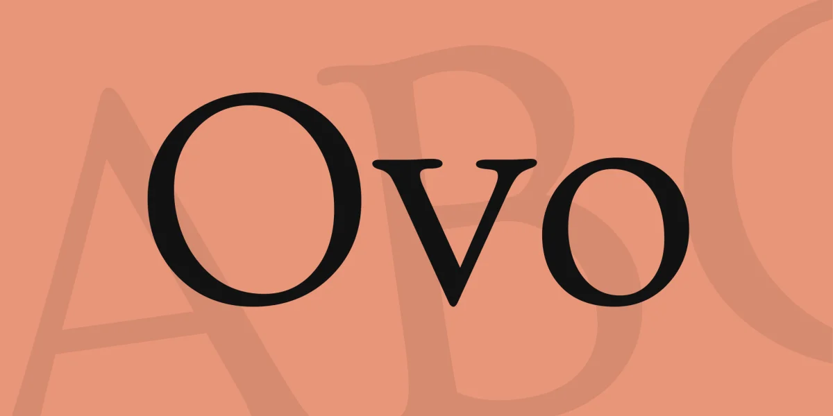 Ovo Font