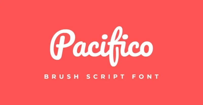 Pacifico Font preview 2