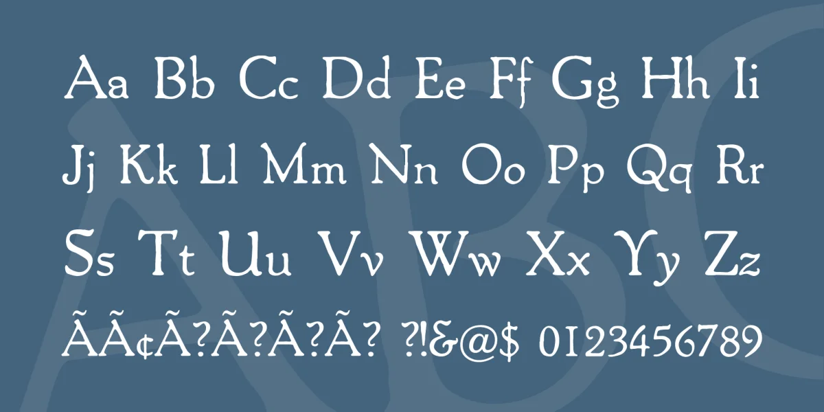 Packard Antique Font Family preview 4