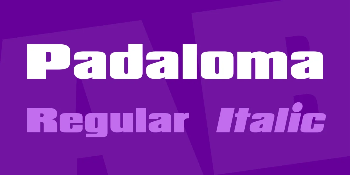 Padaloma Font Family