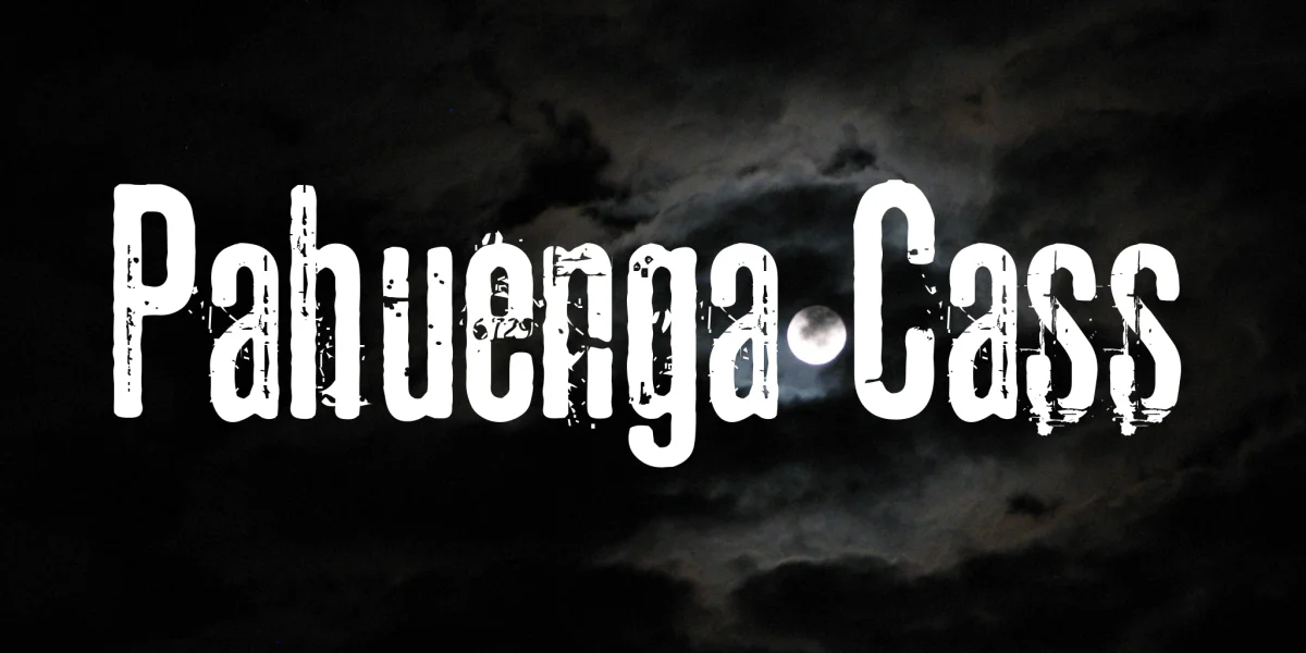 Pahuenga Cass Font preview 2