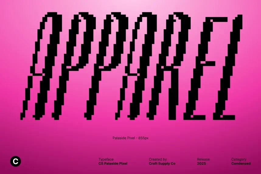 Palaside Pixel Font preview 3