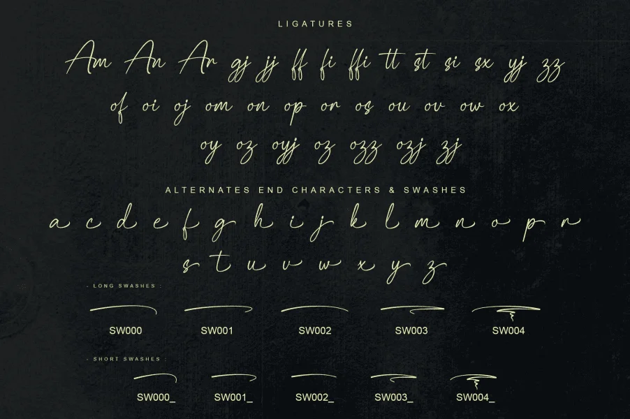 Palisade Font preview 11