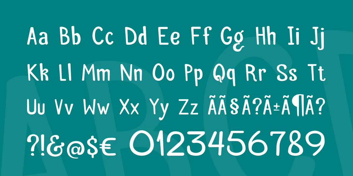 Palitoon Font preview 4