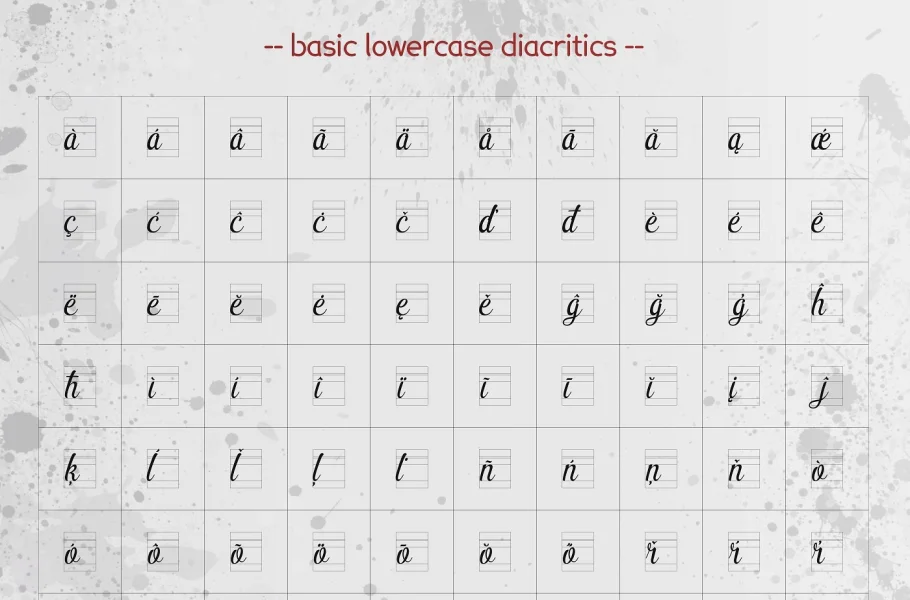 Pamega Script Font preview 13