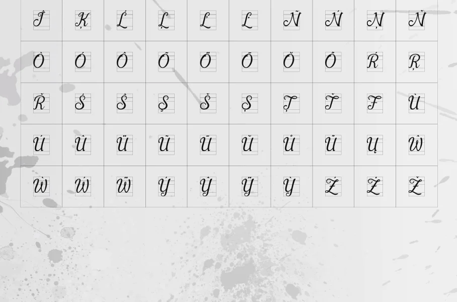 Pamega Script Font preview 14