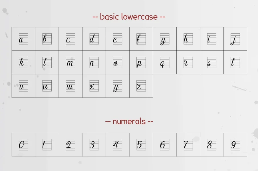 Pamega Script Font preview 9