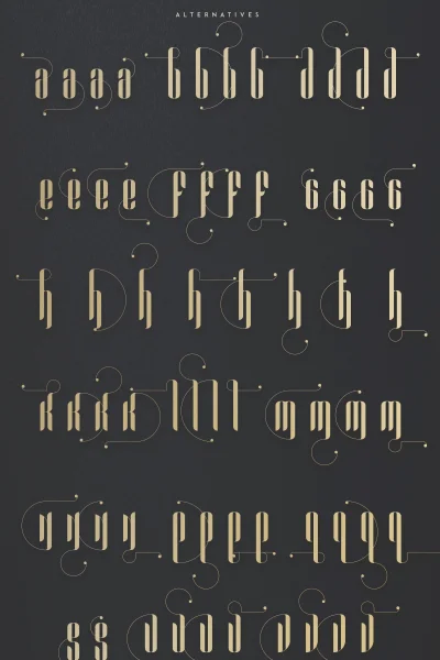 Pandora Font preview 7