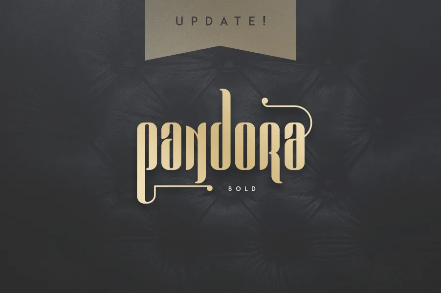 Pandora Font preview 8