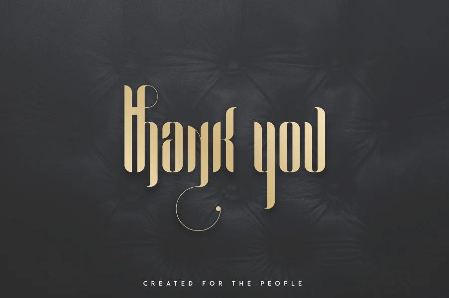 Pandora Font preview 9
