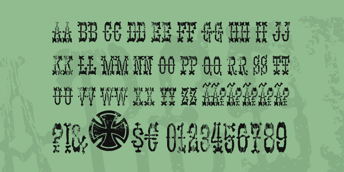 [PANHEAD] Font preview 3