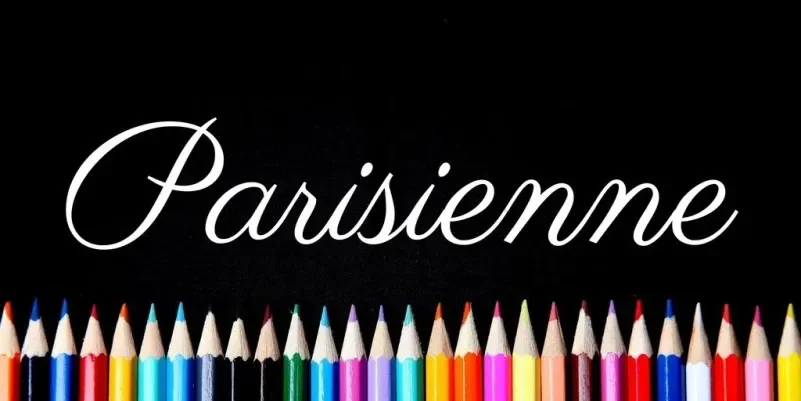 Parisienne Font preview 2