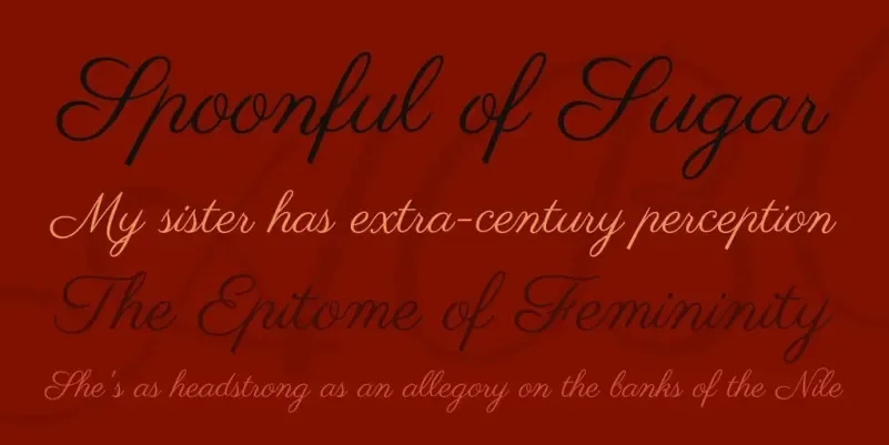 Parisienne Font preview 3