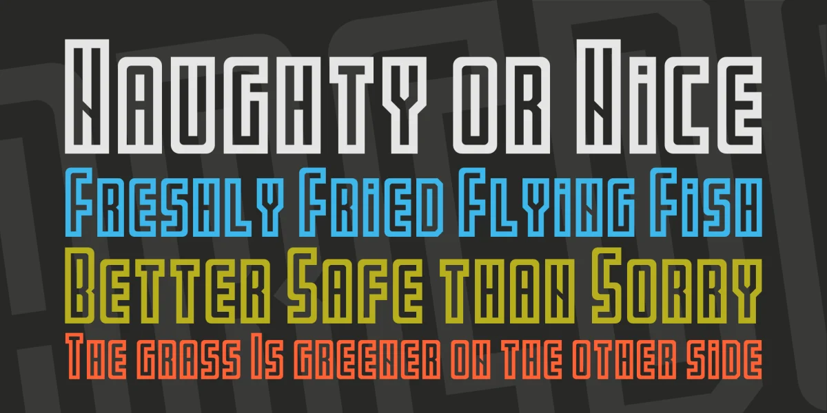 PARTIN Font preview 2