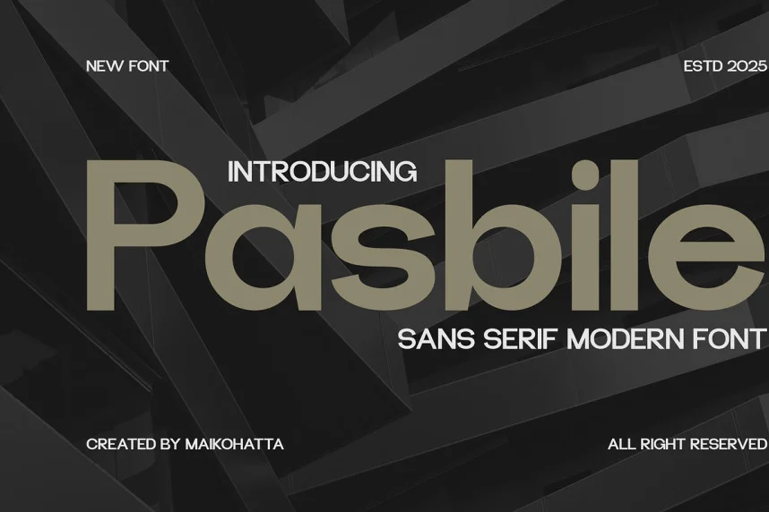 Pasbile Font