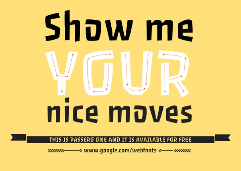 Passero One Font