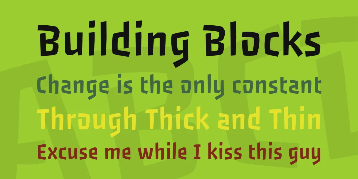 Passero One Font preview 4