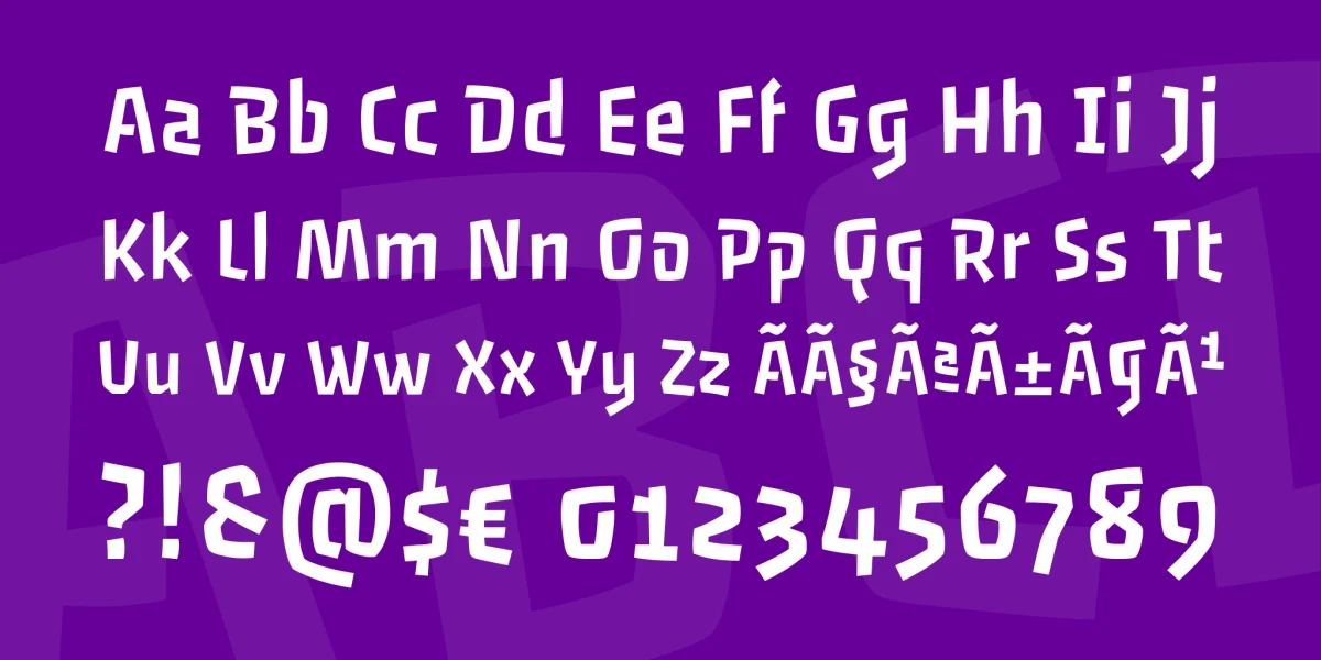 Passero One Font preview 6
