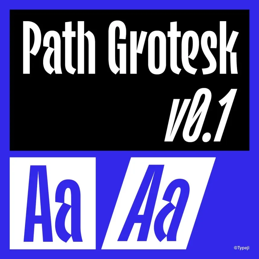 Path Grotesk Font preview 2