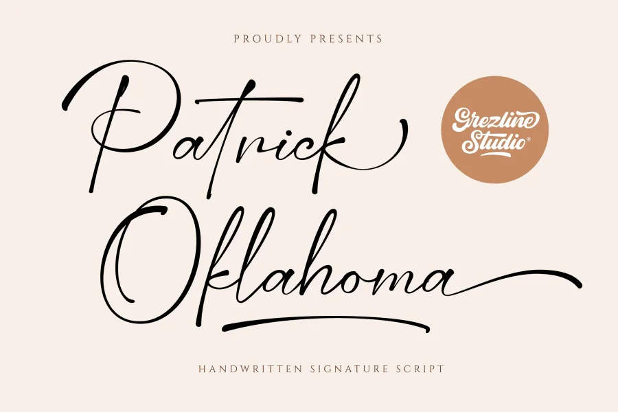 Patrick Oklahoma Font
