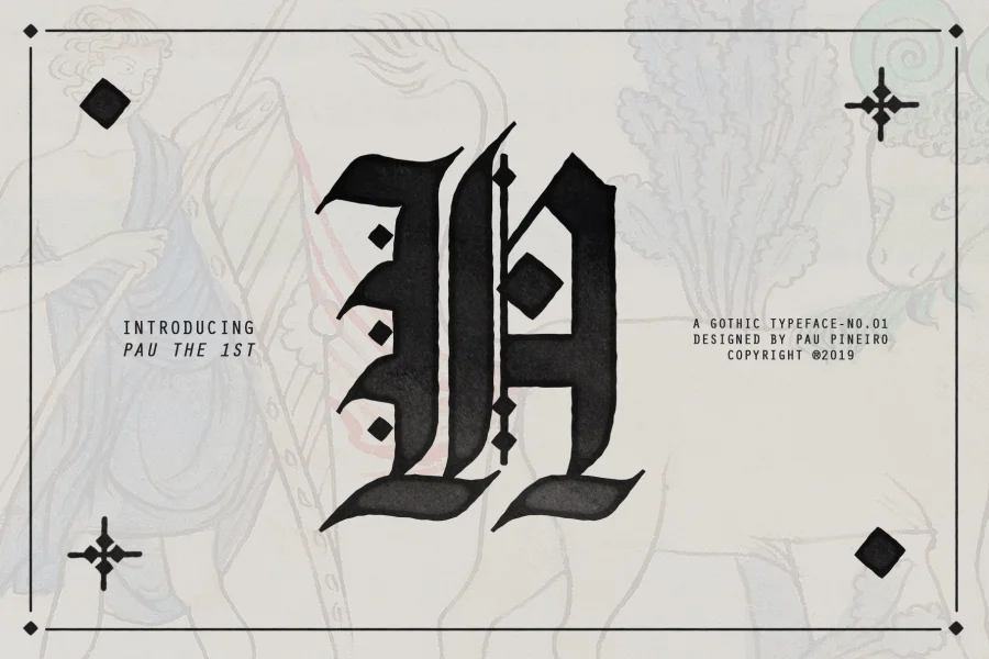 Pau the 1st Font
