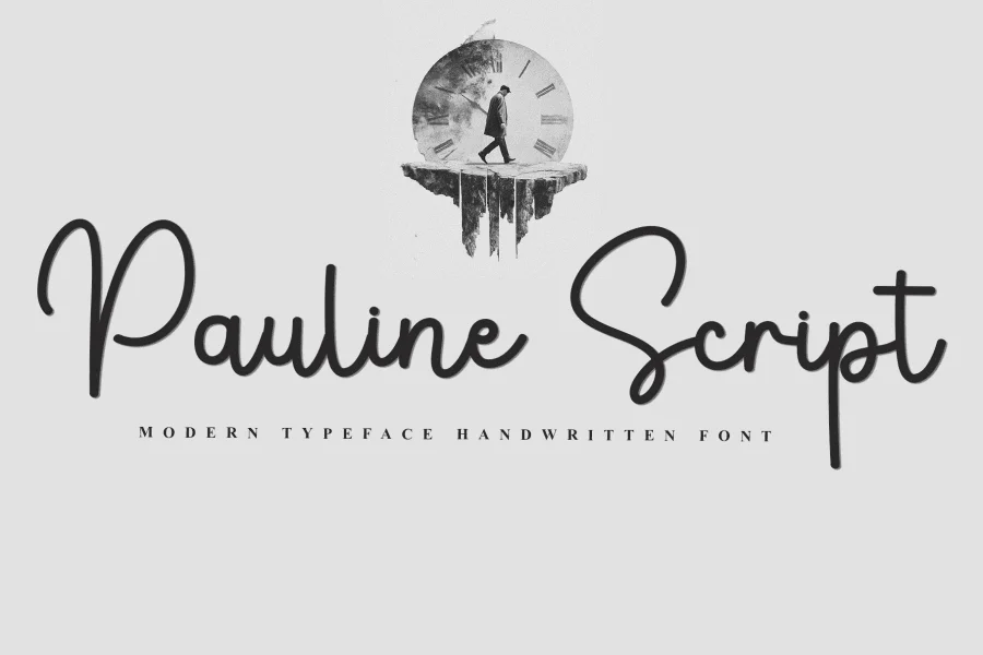 Pauline Script Font