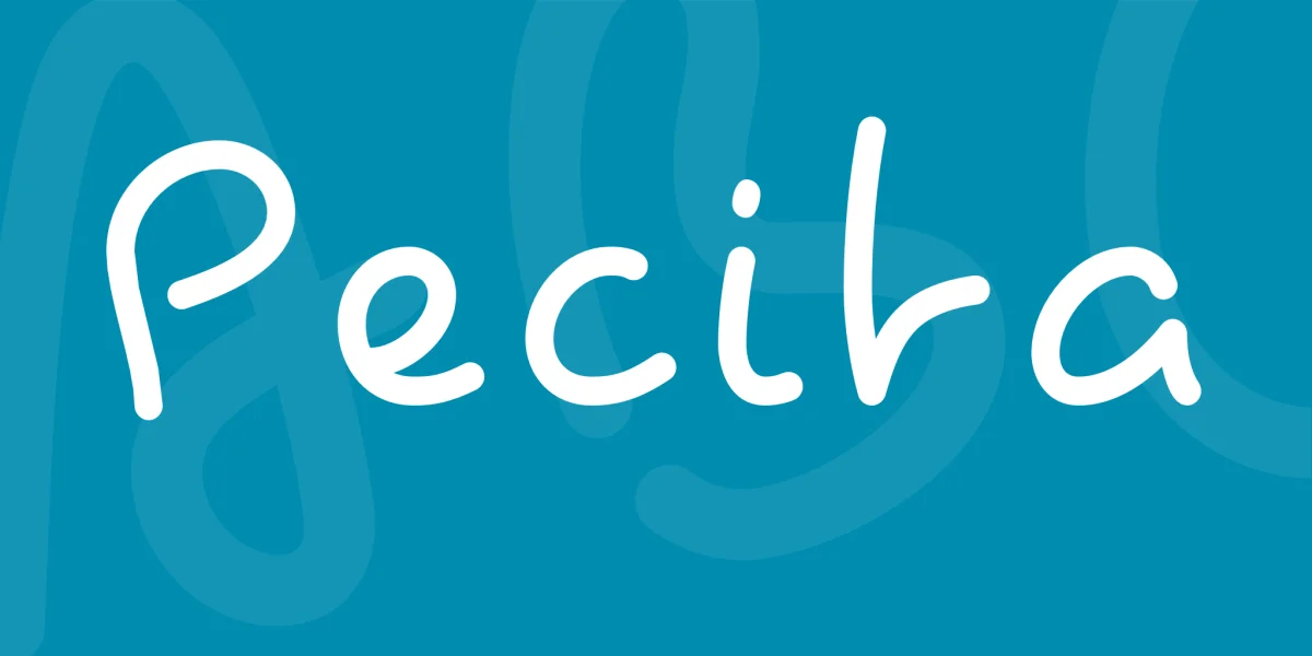 Pecita Font preview 3