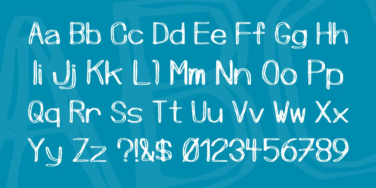 peels Font preview 3