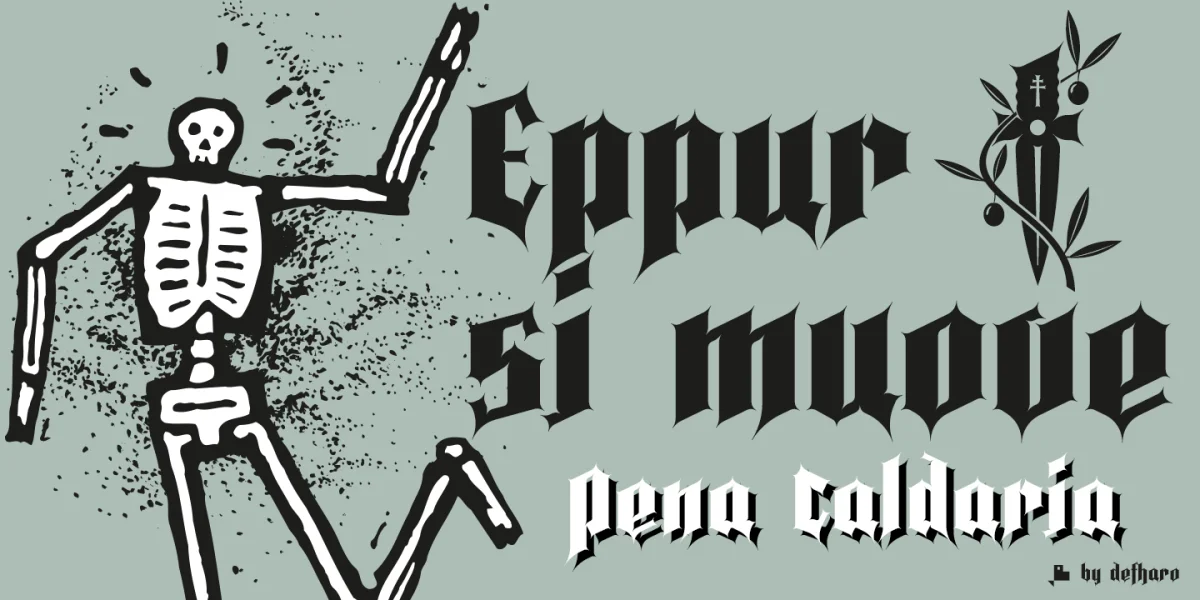 Pena Caldaria Font preview 4