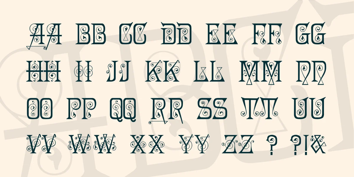 Penelope Font preview 2