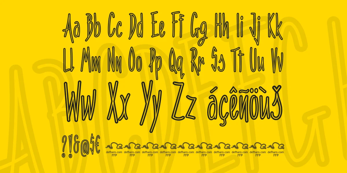 Penitencia Font preview 4