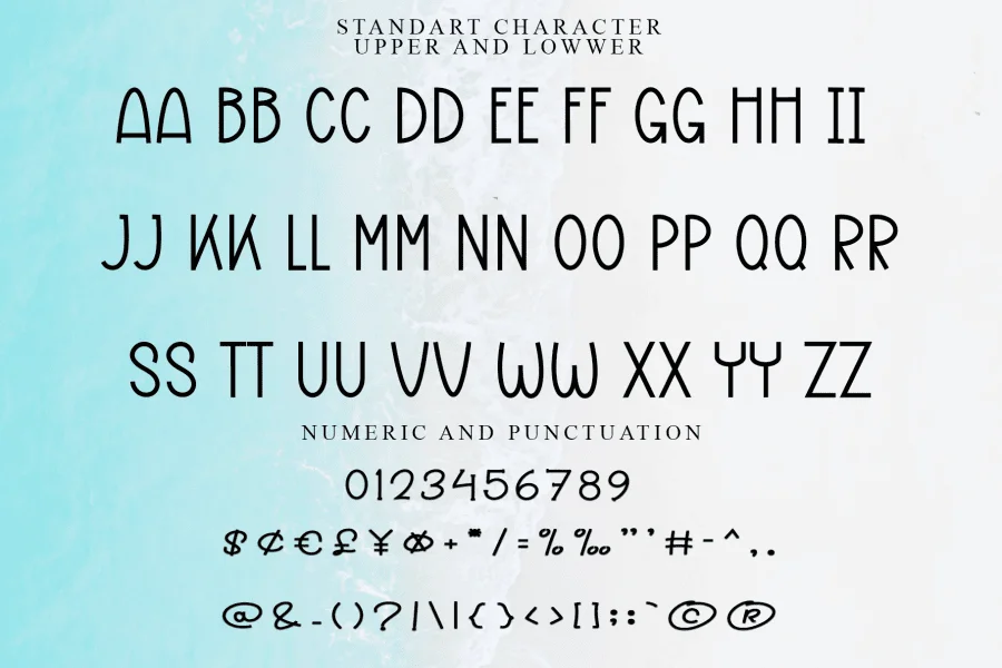 People December Font preview 5