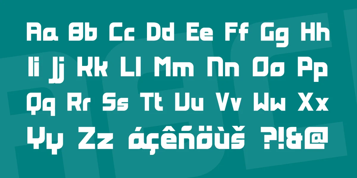 PEPPERMINT Font preview 5
