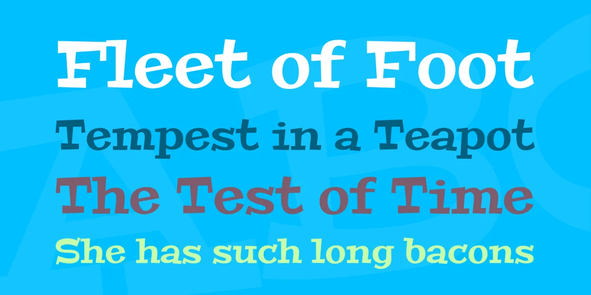 Peralta Font preview 2