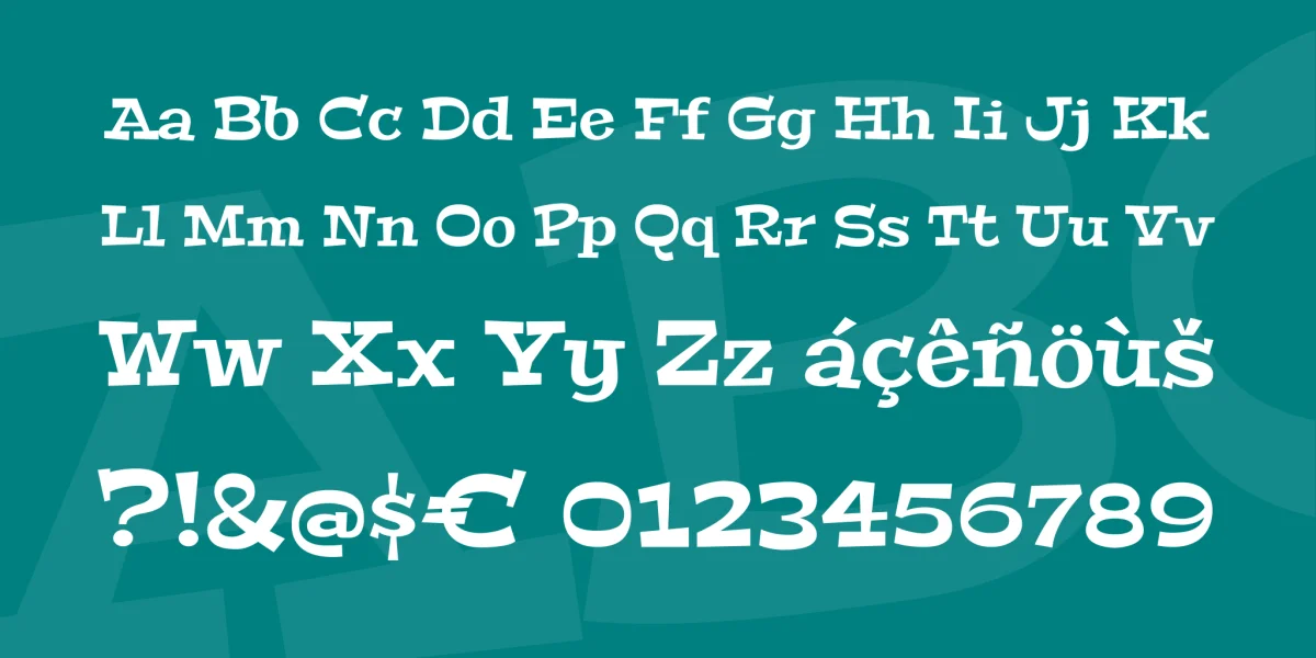 Peralta Font preview 3