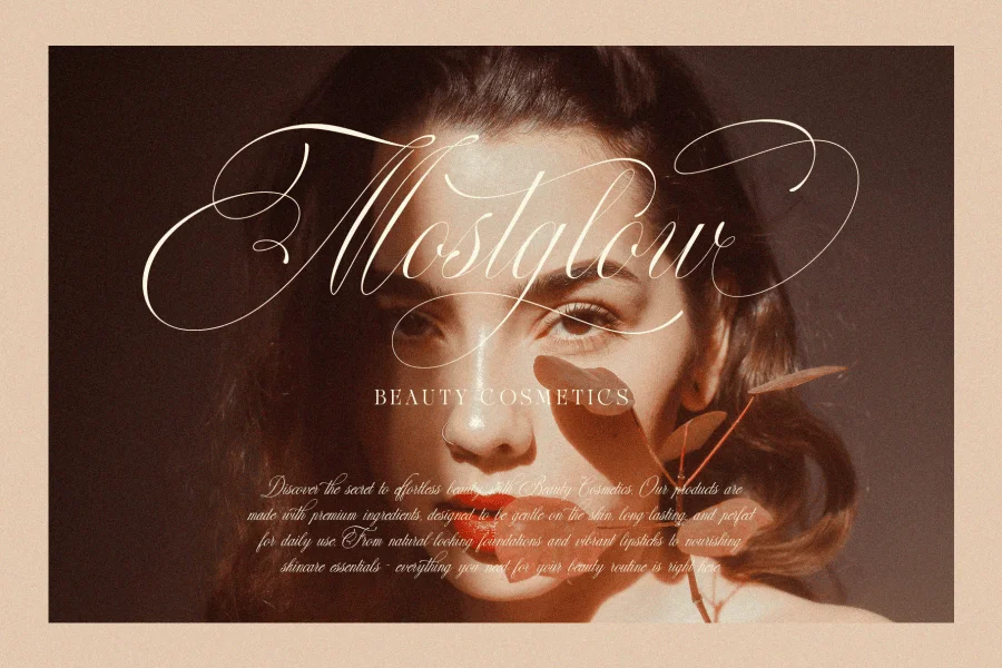 Perfections Font preview 2