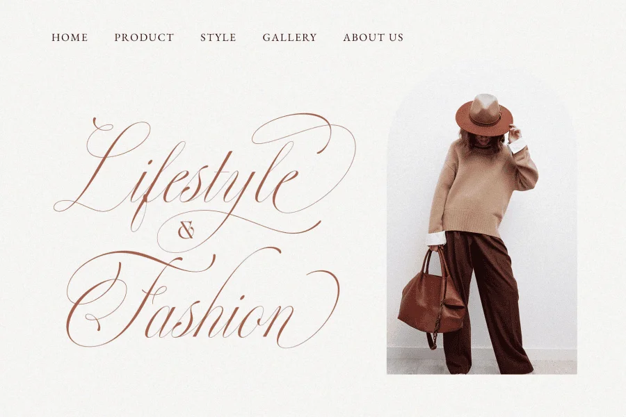 Perfections Font preview 5