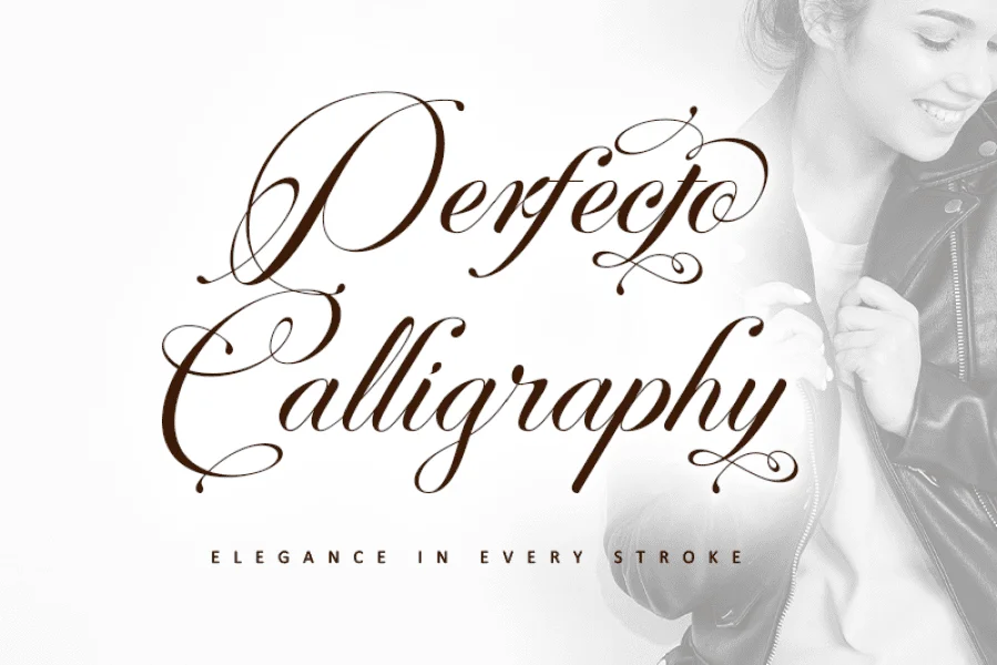 Perfecto Calligraphy - Personal use Font