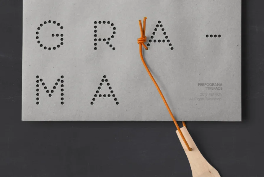 Perfograma Font preview 3