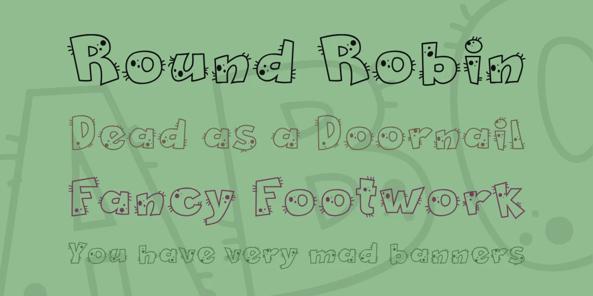 Pet Shop Font preview 2