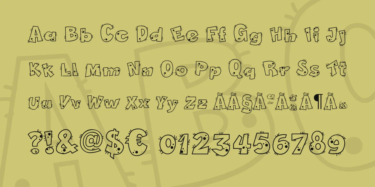 Pet Shop Font preview 3