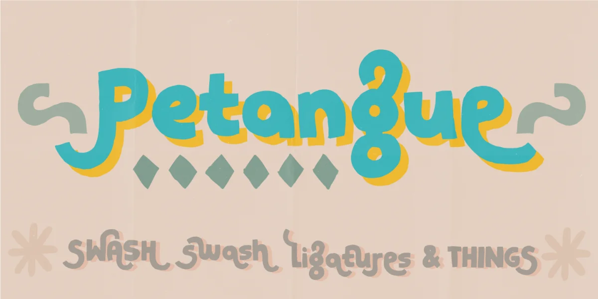 Petangue DEMO Font