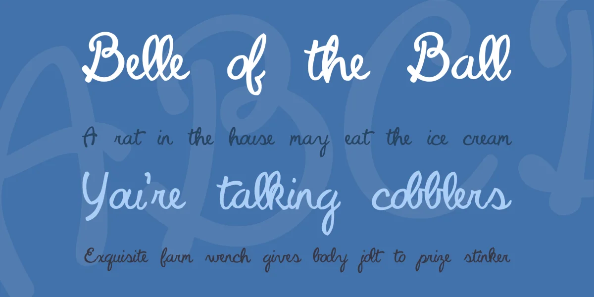 Peterbuilt Font preview 2