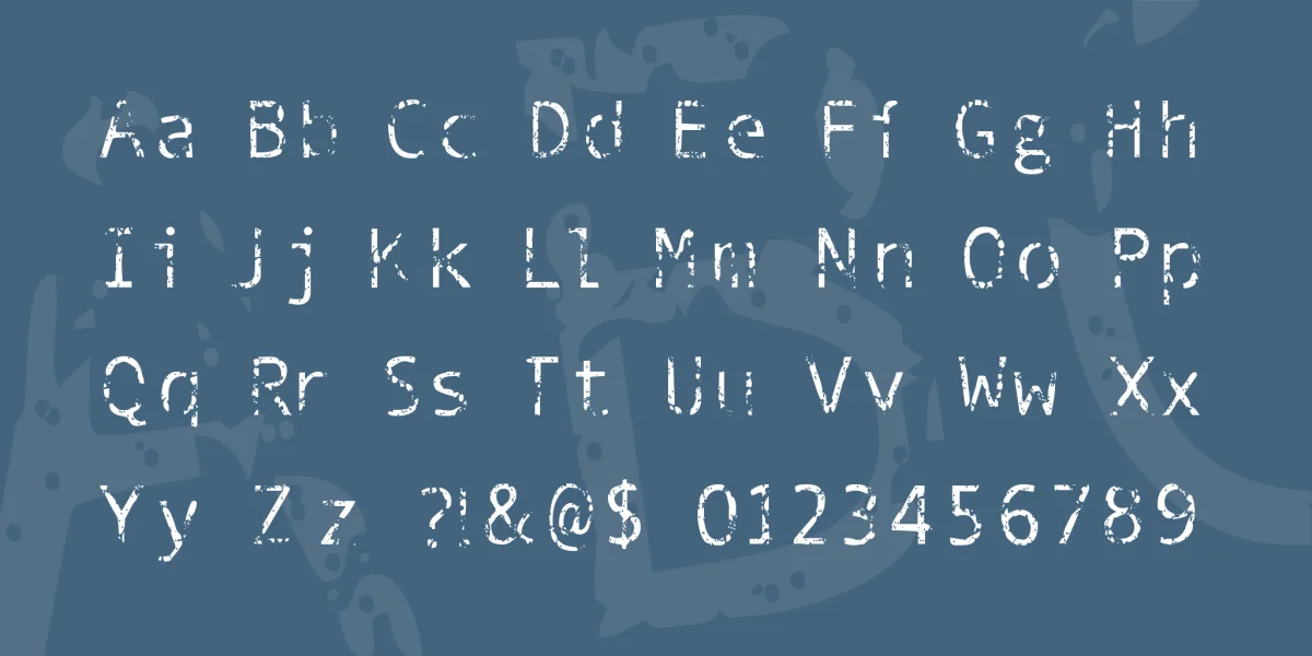 Phantomime Font preview 2