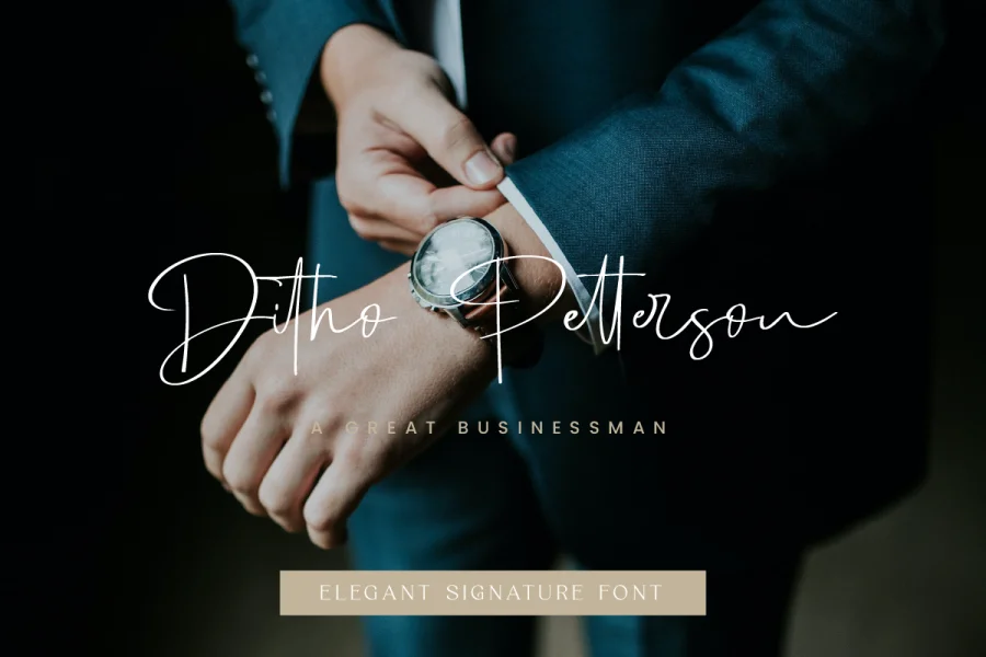 Phitagate Font preview 3