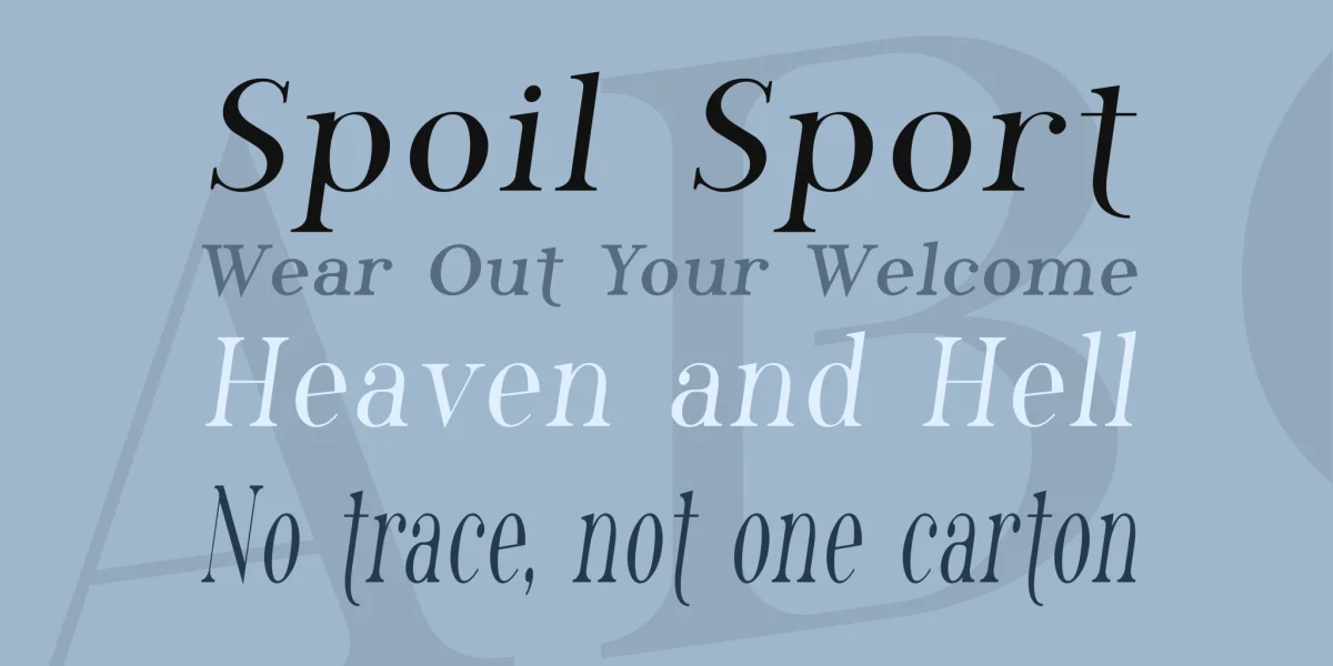 Phosphorus Font Family preview 2