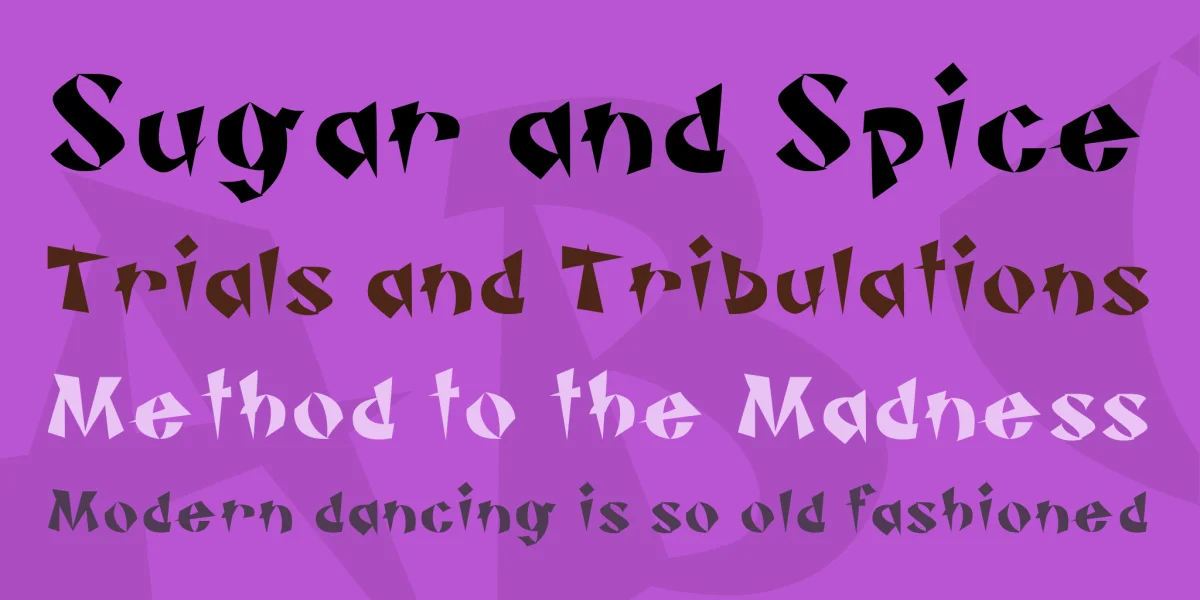 Pi Sheng Font preview 2