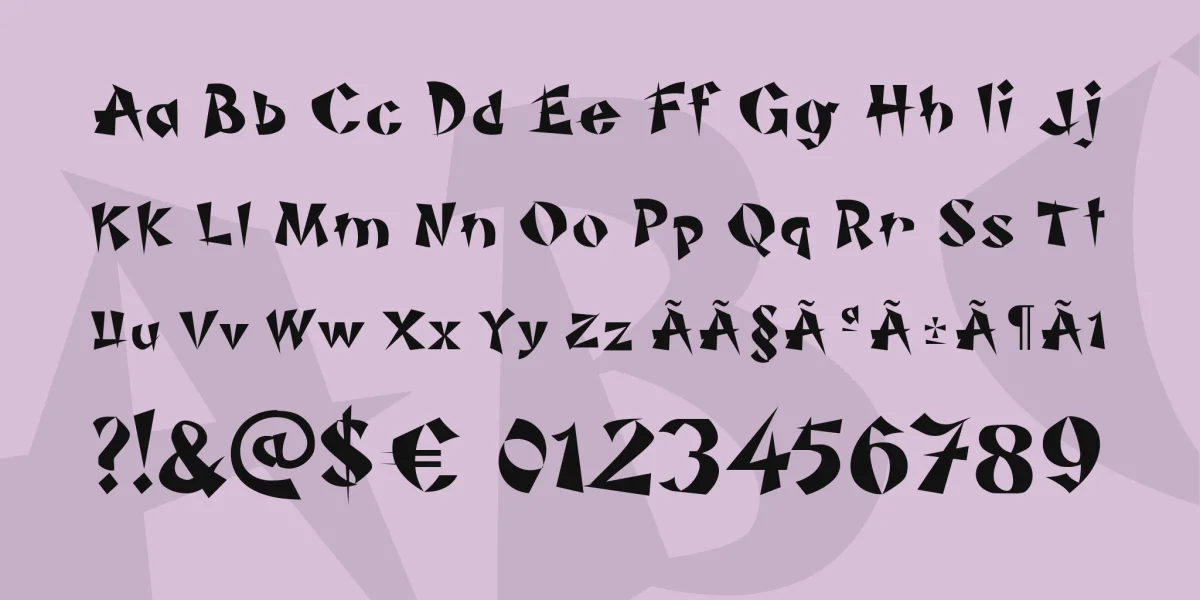 Pi Sheng Font preview 4